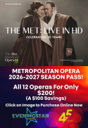 Metropolitan Opera 2026-2027 Season Pass