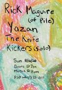 Rick Maguire, Yazan, and The Knife Kickers