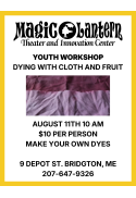 Youth Workshop: Dying Cloth with Fruit
