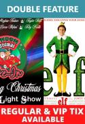 Rocking Christmas Music Laser Light Show & Elf