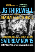 JG Thirlwell performs HEAVEN & EARTH MAGIC