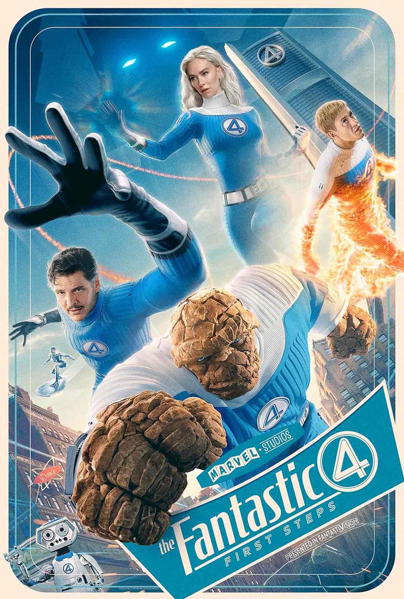 Movie Poster for Fantastic Four: First Steps