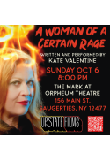 Kate Valentine: A Woman of a Certain Rage