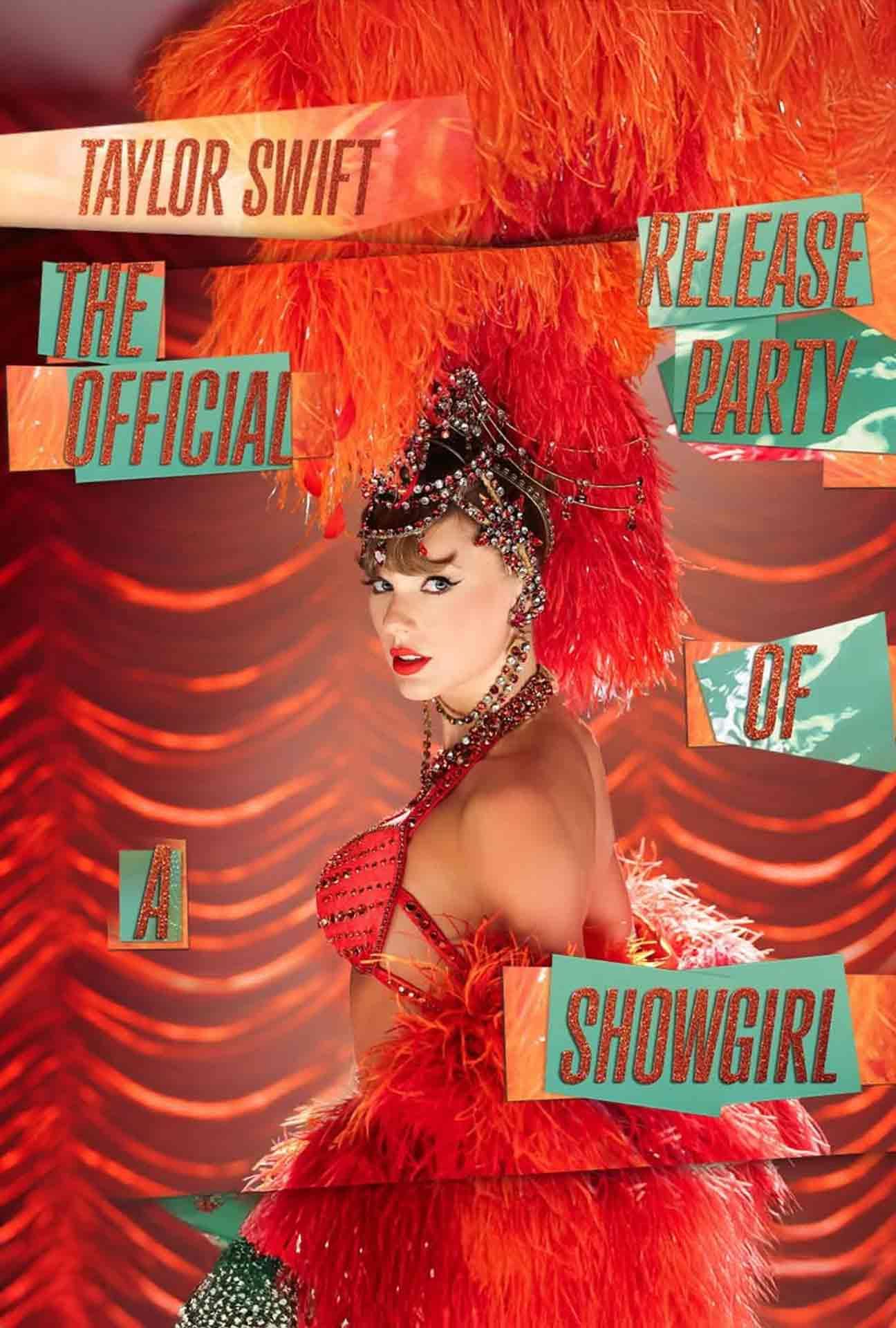 Movie Poster for Taylor Swift: The Official Release Party of a Show