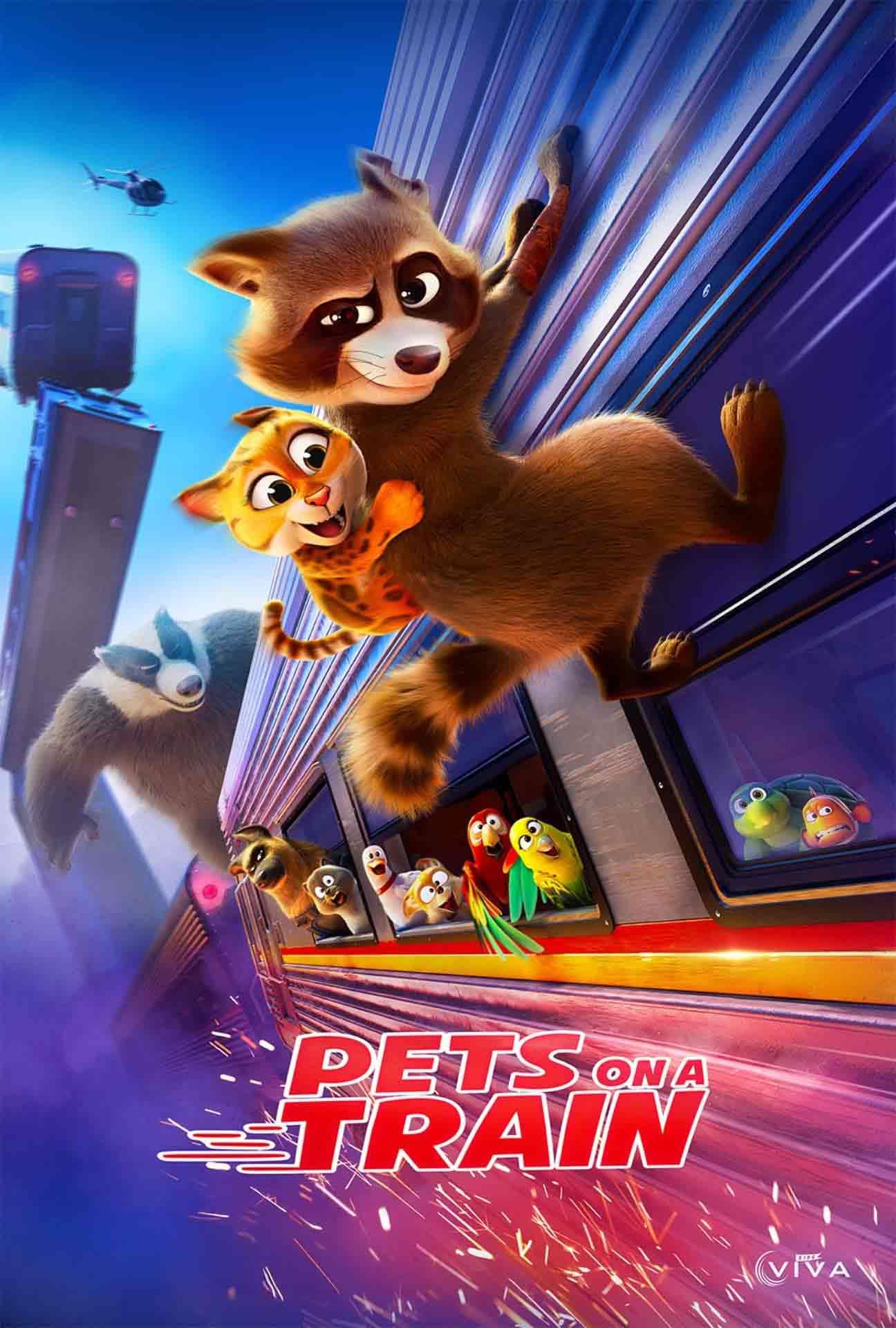 Movie Poster for Pets on a Train