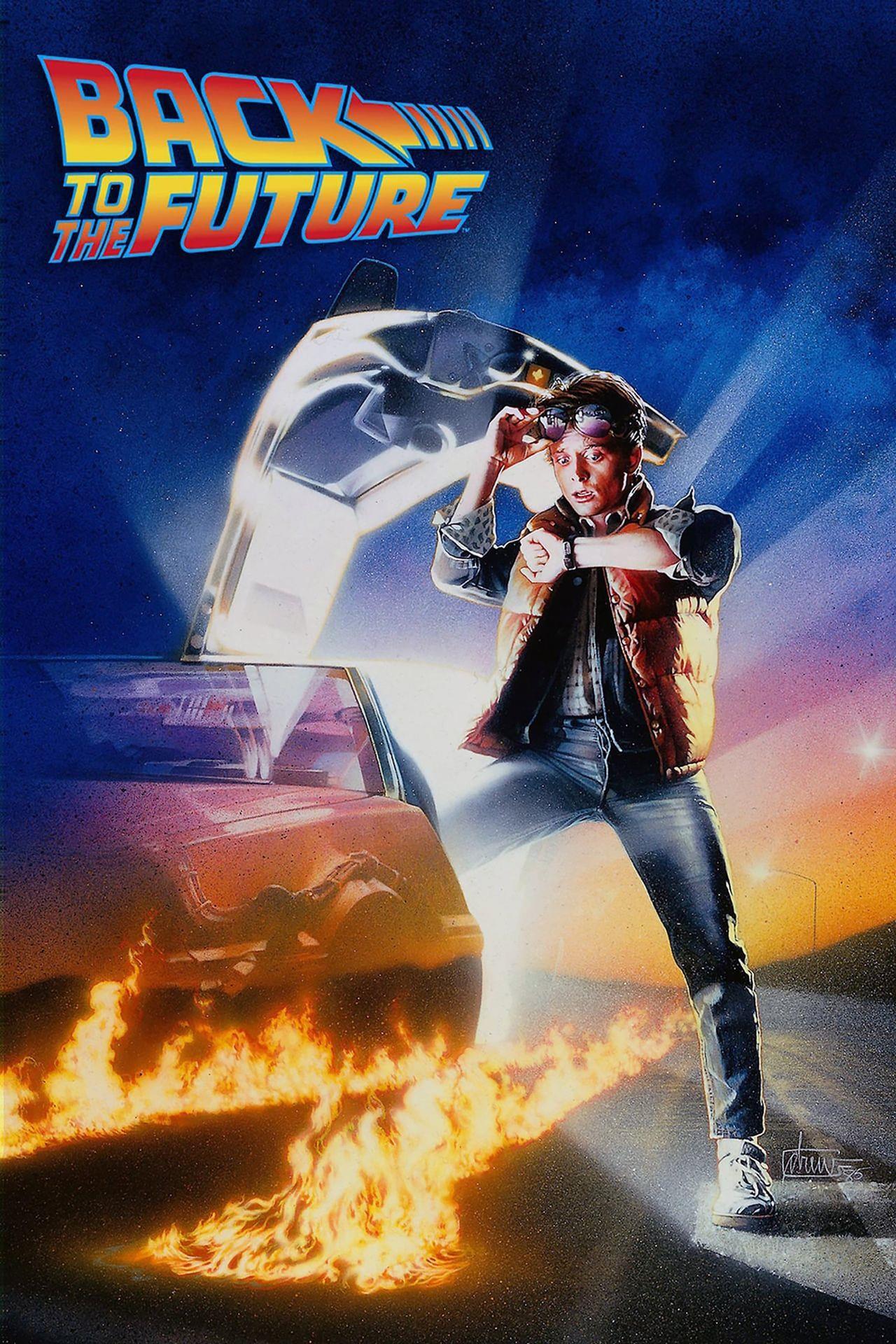 Movie Poster for Back to the Future (40th Anniversary)