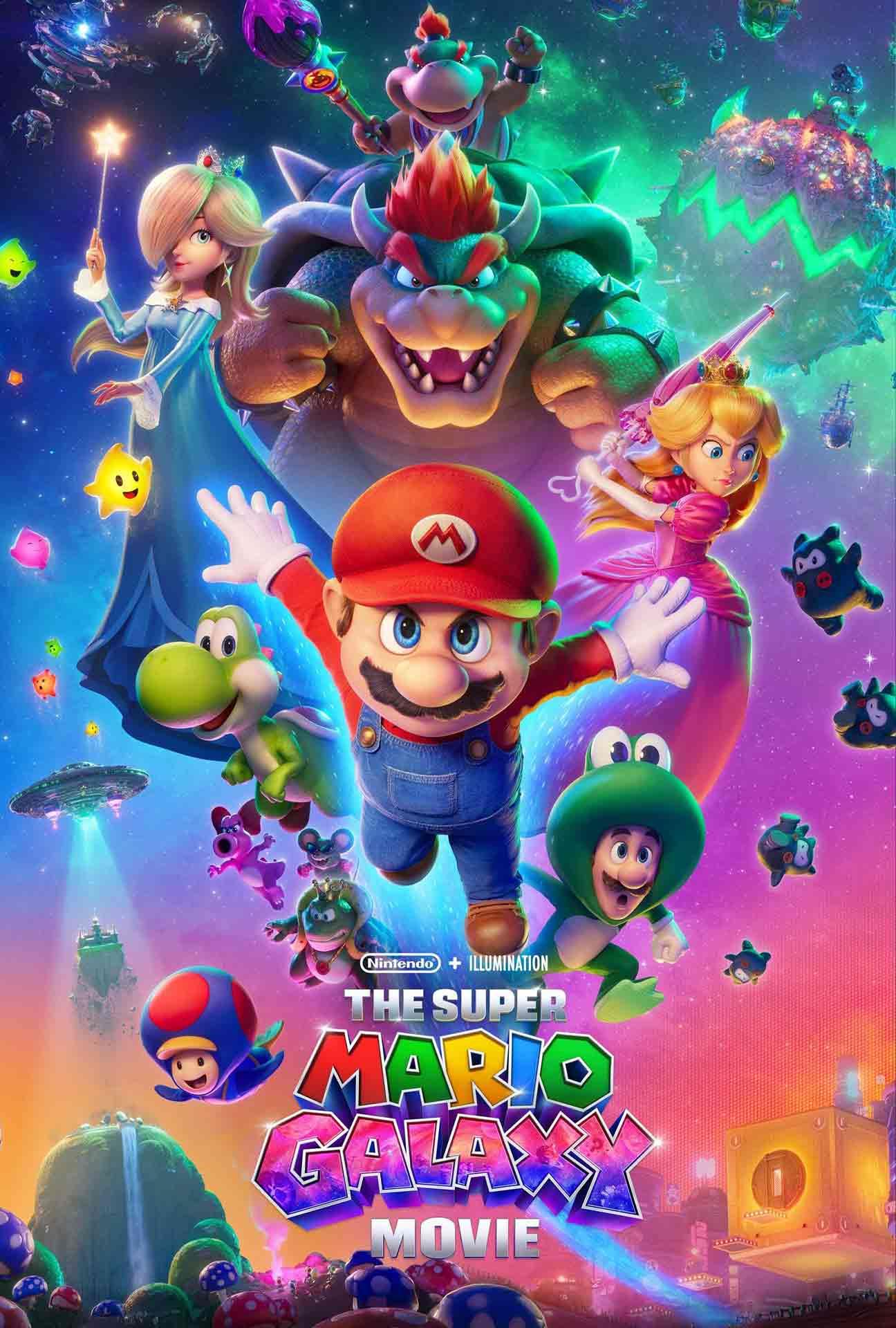 Movie Poster for The Super Mario Galaxy Movie