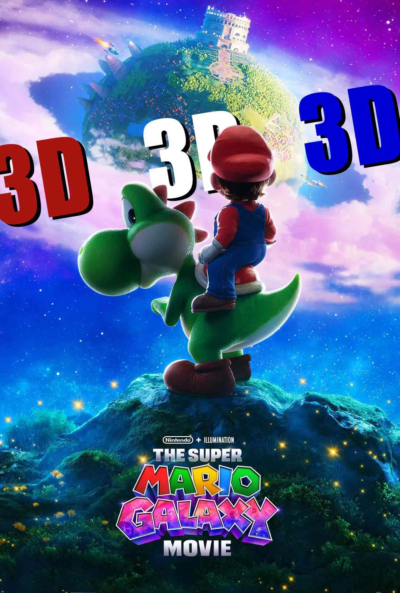 Movie Poster for The Super Mario Galaxy Movie 3D