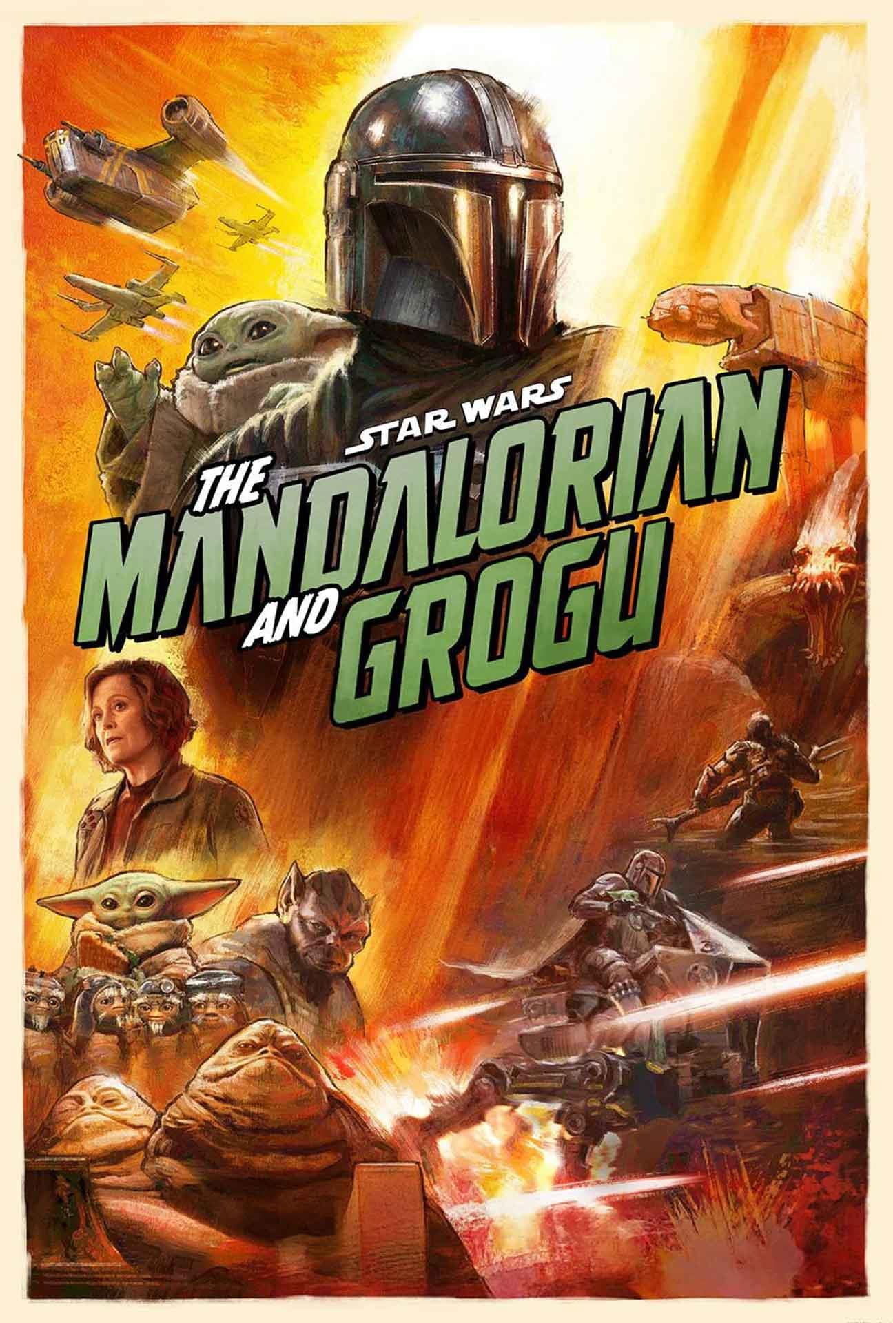 Movie Poster for The Mandalorian & Grogu