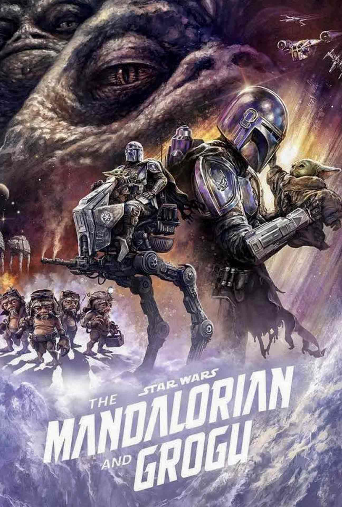 Movie Poster for The Mandalorian & Grogu