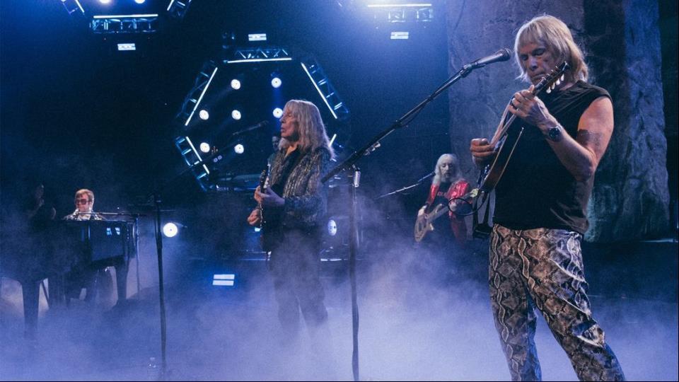 for language including some sexual references.