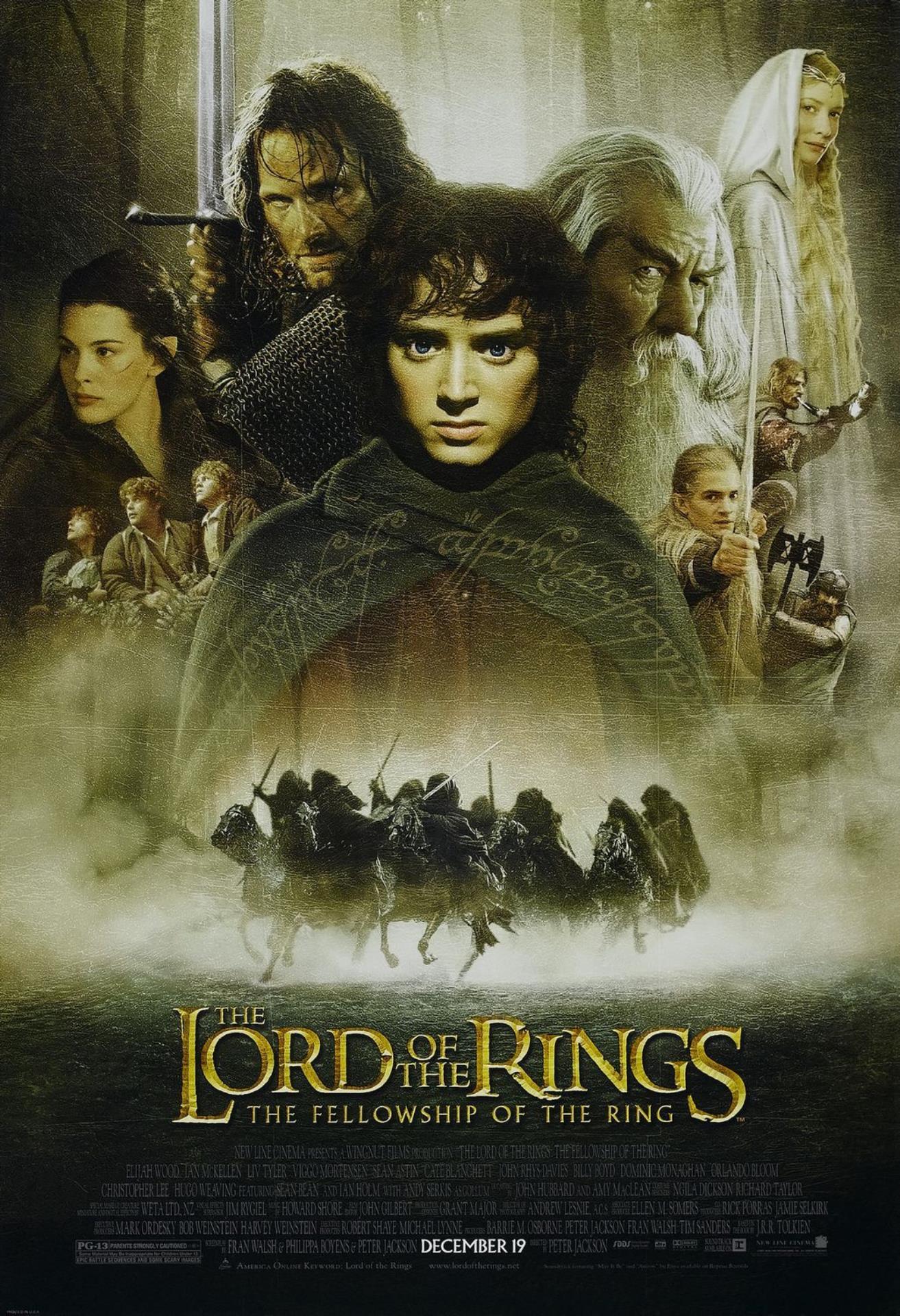 LORD OF THE RINGS: THE FELLOWSHIP OF THE RING, THE