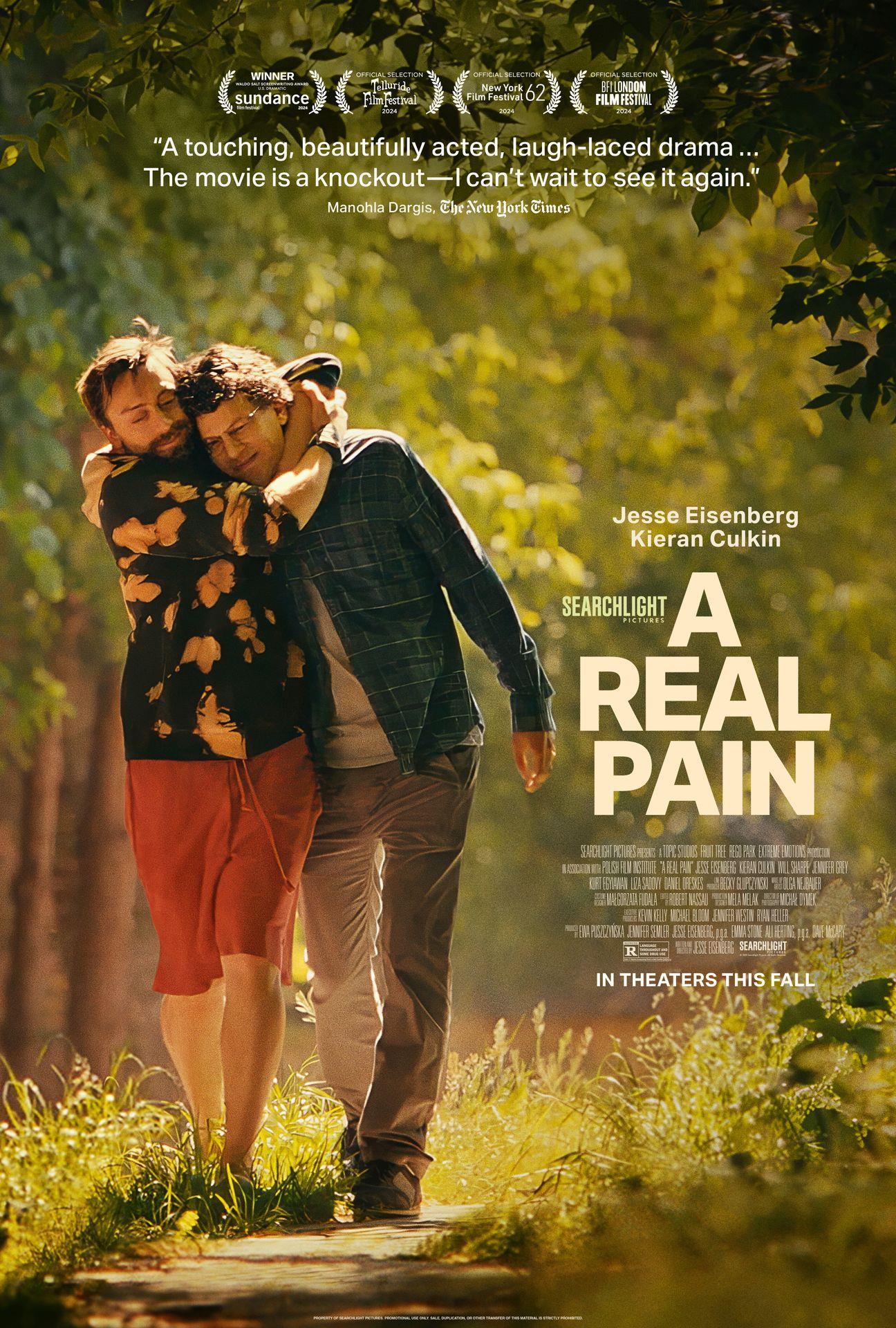 A Real Pain at WATERWORKS CINEMAS, MovieScoop movie times & tickets