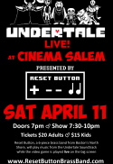 Reset Button Brass Band Presents "Undertale Live"