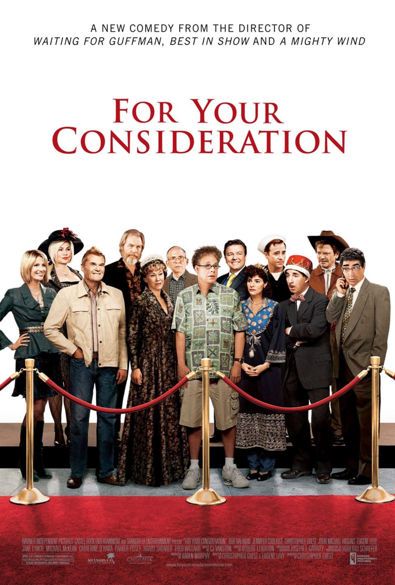 FOR YOUR CONSIDERATION