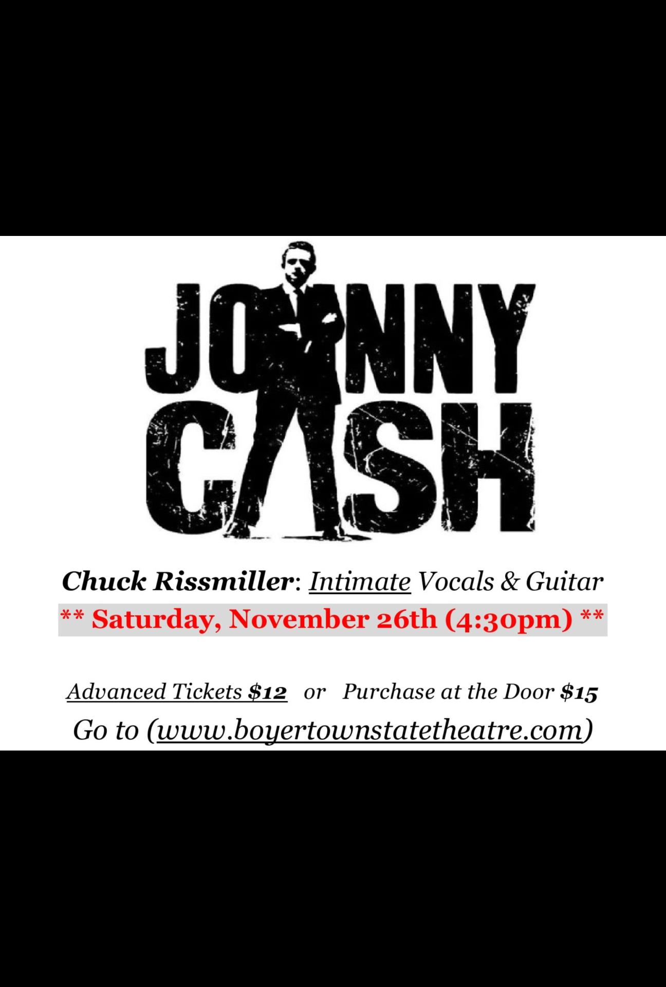 Johnny Cash by Chuck Rissmiller