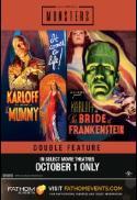 The Mummy (1932) & The Bride of Frankenstein (1935