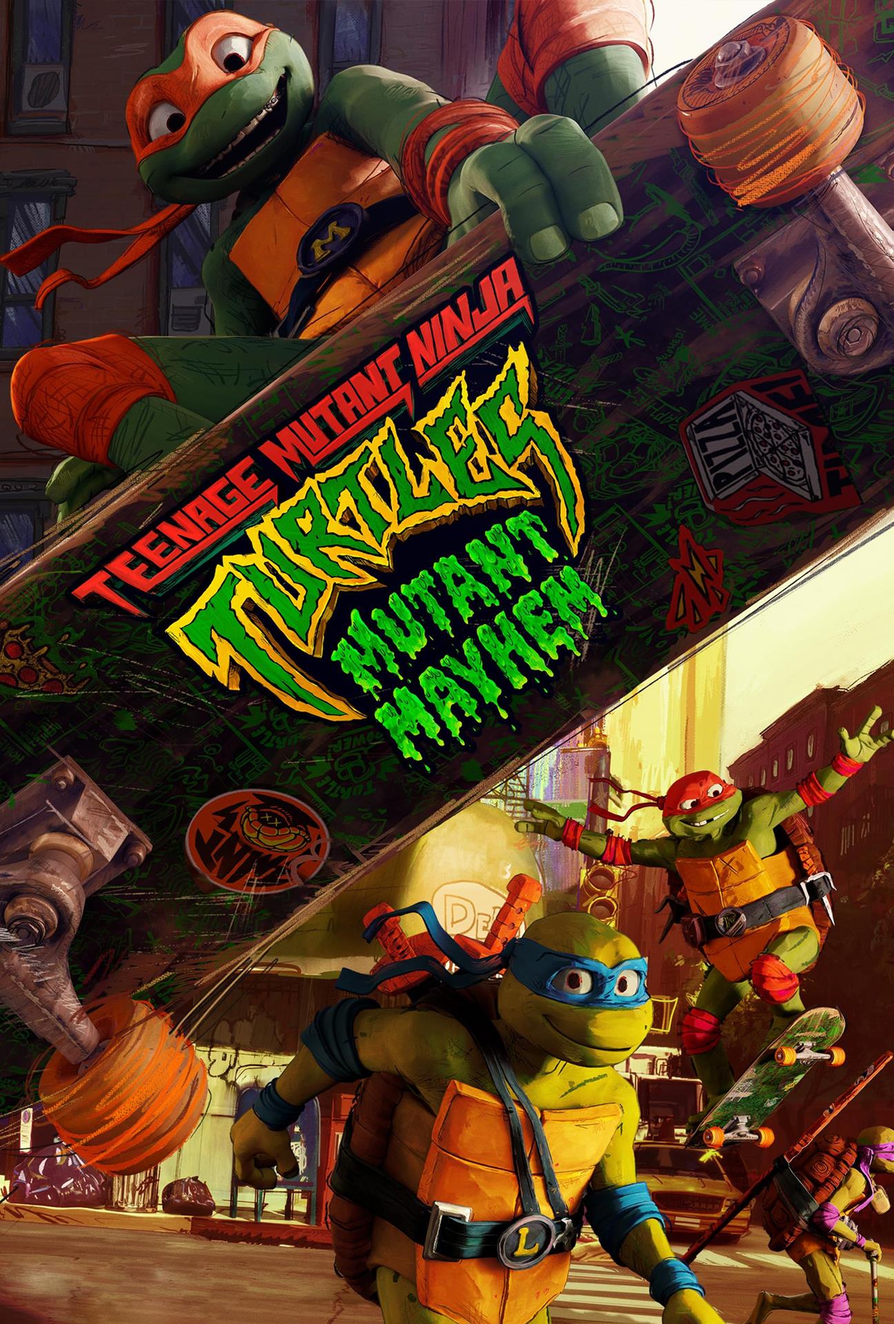 Movie Poster for TMNT: Mutant Mayhem