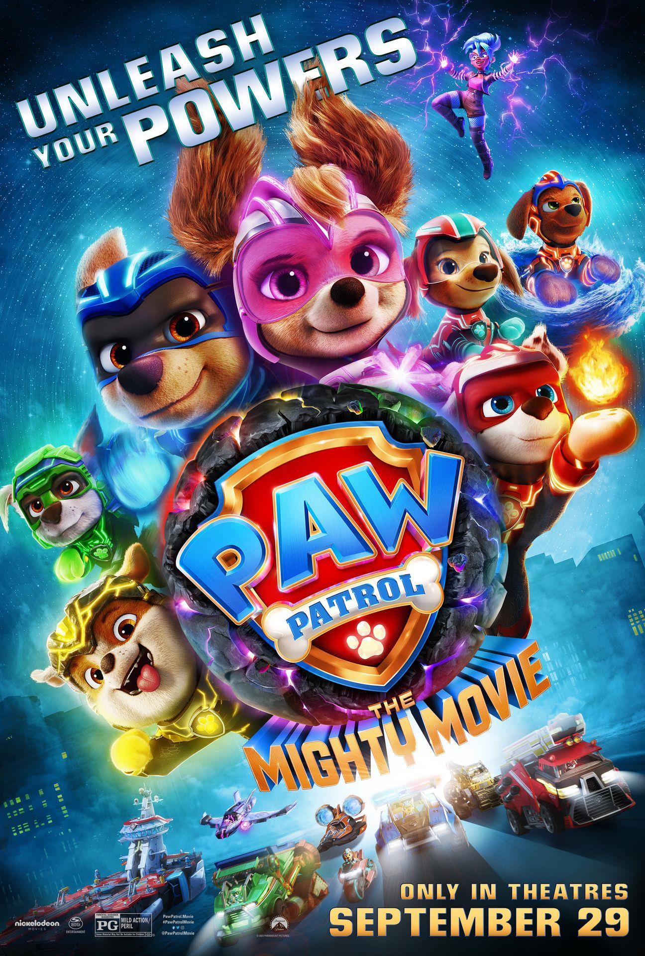 Movie Poster for PAW Patrol: The Mighty Movie