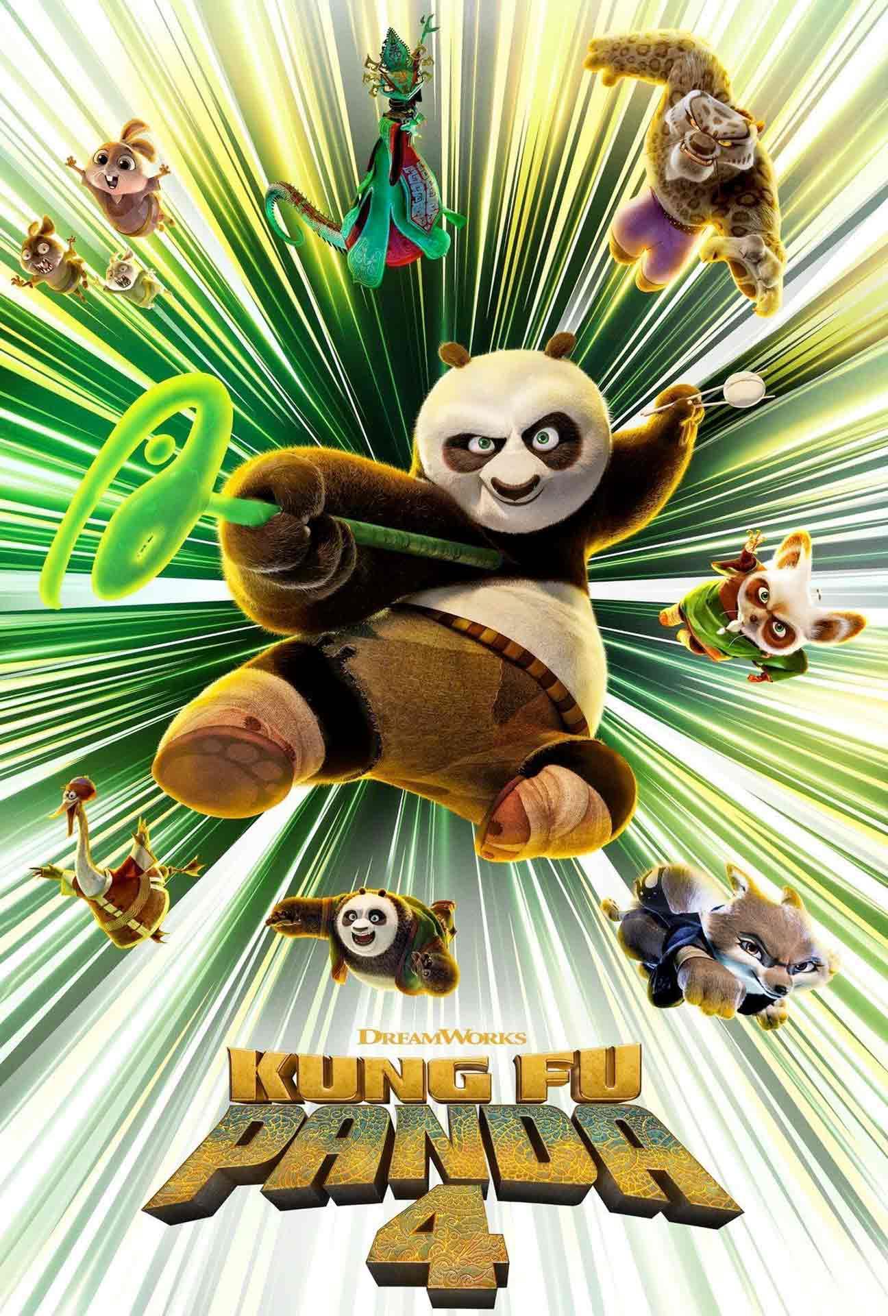 Movie Poster for Kung Fu Panda 4